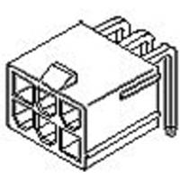 Molex 457320001 Male behuizing (board) Inhoud: 1 stuk(s) - thumbnail