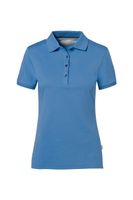 Hakro 214 COTTON TEC® Women's polo shirt - Malibu Blue - L