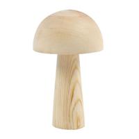 Creativ Company Houten paddenstoel, 14cm