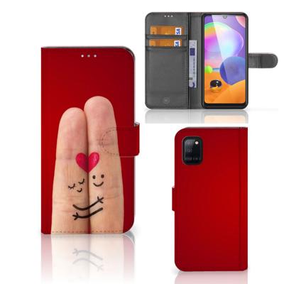 Samsung Galaxy A31 | Wallet Case | met Pasjes | Liefde - Origineel Romantisch Cadeau