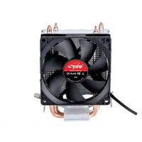 Spire FRONTIER PLUS CPU-koellichaam met ventilator Zwart, Zilver (b x h x d) 124 x 139 x 61 mm