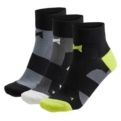 Xtreme Fietssokken Quarter 3-pack Multi Black-45/47