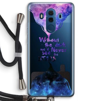 Stars quote: Huawei Mate 10 Pro Transparant Hoesje met koord