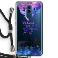 Stars quote: Huawei Mate 10 Pro Transparant Hoesje met koord