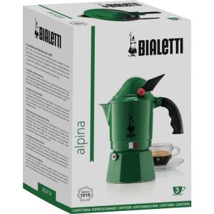 Bialetti Break Alpina espressomachine 3-kops