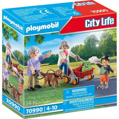 City Life - Grootouders met kleinkinderen Constructiespeelgoed