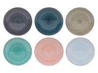 Studio Tavola Dinerborden Barbados ø 27 cm - 6 stuks Studio Tavola Dinerborden Barbados ø 27 cm - 6 stuks