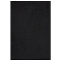 VidaXL Deurmat 80x120 cm zwart