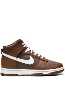 Nike baskets Dunk High "Chocolate" - Marron