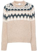 Eleventy pull en maille intarsia - Tons neutres