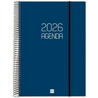 Agenda Finocam Blauw A4 21 x 29,7 cm