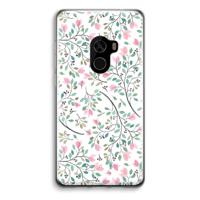 Sierlijke bloemen: Xiaomi Mi Mix 2 Transparant Hoesje - thumbnail