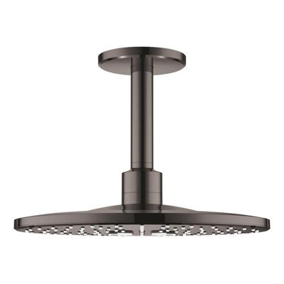 GROHE Rainshower SmartActive 310 Hoofddouche - 31cm - 2 straalsoorten - plafondarm 14.2cm - hard graphite 26477a00 GROHE Rainshower SmartActive 310 Hoofddouche - 31cm - 2 straalsoorten - plafondarm 14.2cm - hard graphite 26477a00