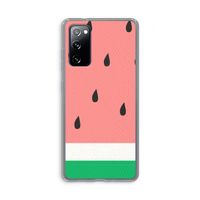 Watermeloen: Samsung Galaxy S20 FE / S20 FE 5G Transparant Hoesje