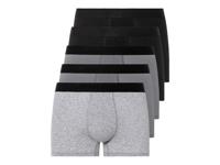 5 heren boxers (L, Zwart/grijs) - thumbnail