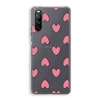 Ondersteboven verliefd: Sony Xperia 10 III Transparant Hoesje Ondersteboven verliefd: Sony Xperia 10 III Transparant Hoesje