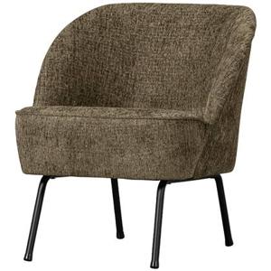 BePureHome Fauteuil Vogue - Structure Velvet - Bonsai - 69x57x70