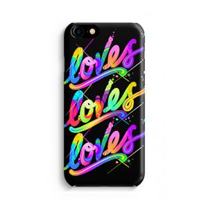 Loves: iPhone 8 Volledig Geprint Hoesje