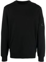 C.P. Company sweat en coton à patch logo - Noir - thumbnail