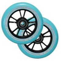 100mm Spokes Zwart Blauw - Step Wielen