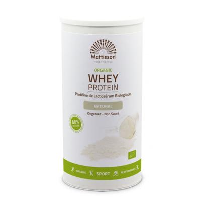Biologische wei proteïne poeder - 450 gram