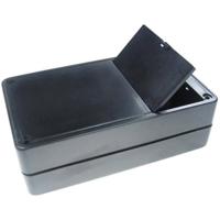 Kemo G02B Universele behuizing 123 x 72 x 39 Kunststof Zwart 1 stuk(s)