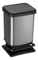 Rotho Paso Pedaalemmer 20L Carbon Metallic Rotho Paso Pedaalemmer 20L Carbon Metallic