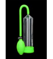 Classic Penis Pump - Glow in the Dark - Neon Green