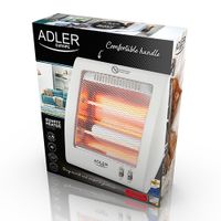 Adler AD 7709 Binnen Wit 800 W Kwarts-elektrisch verwarmingstoestel - thumbnail