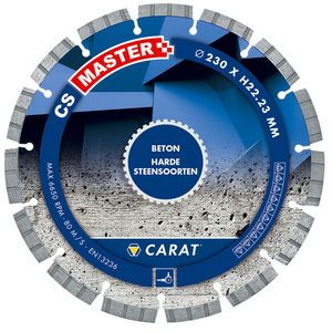 Carat DIAMANTZAAG BETON Ø230x22,23MM, CS MASTER - CSM2303000 - CSM2303000