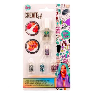 Canenco Create It! Nail Art Kit Mermaid nagelsticker 12 stuk(s) Meerkleurig
