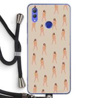 You're so golden: Honor Note 10 Transparant Hoesje met koord