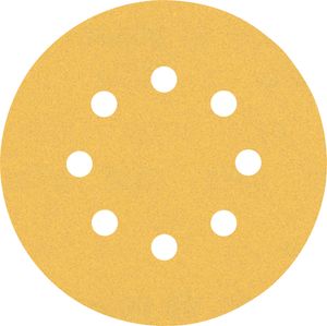 Schuurschijf 125 K120 C470 8-gats(50)