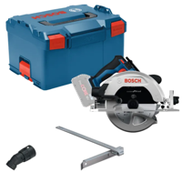 Bosch Blauw gks 18v-68-2 professional accu cirkelzaag | exclusief accu en lader in l-boxx - 06016d0001