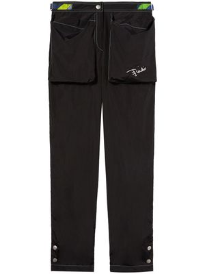 PUCCI pantalon droit à poches plaquées - Noir
