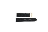 Horlogeband Marc by Marc Jacobs MBM5501 Silicoon Zwart 22mm