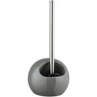 Wenko Toiletborstel Met Houder Rimless 40 Cm Keramiek Grijs - thumbnail
