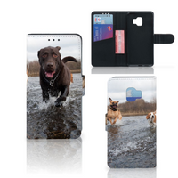 Samsung Galaxy J2 Core Telefoonhoesje met Pasjes Honden Labrador - thumbnail