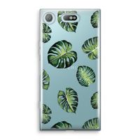 Tropische bladeren: Sony Xperia XZ1 Compact Transparant Hoesje