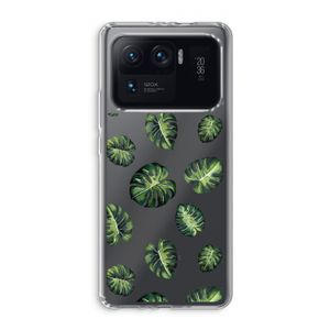 Tropische bladeren: Xiaomi Mi 11 Ultra Transparant Hoesje