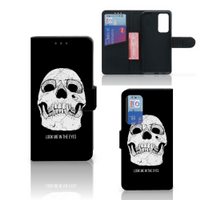 Telefoonhoesje met Naam Huawei P40 Skull Eyes