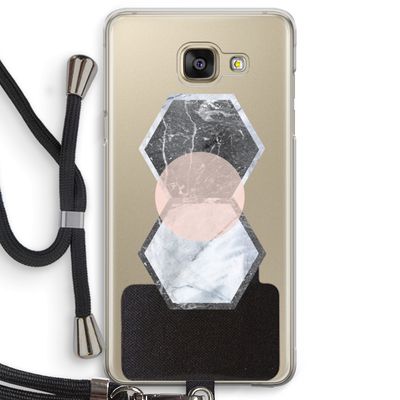 Creatieve toets: Samsung Galaxy A5 (2016) Transparant Hoesje met koord