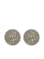 Dolce & Gabbana boucles d'oreilles serties de cristaux - Argent