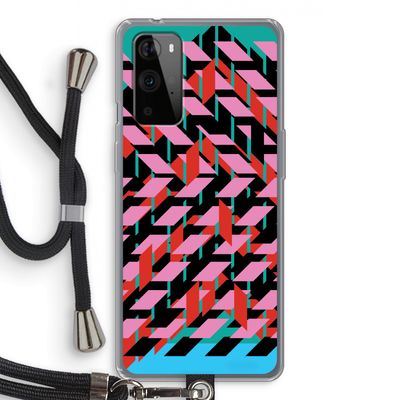 Skew Blush 2: OnePlus 9 Pro Transparant Hoesje met koord