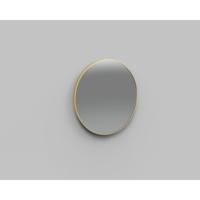 Badkamerspiegel Reflect Arcqua two rond 100 mat goud