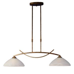 Masterlight Eetkamer lamp Verona 1 2-lichts bronsbruin 2476-21-51