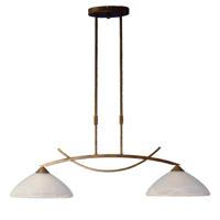 Masterlight Eetkamer lamp Verona 1 2-lichts bronsbruin 2476-21-51 - thumbnail