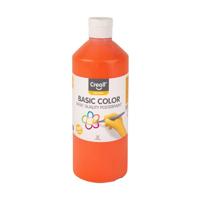 Plakkaatverf Creall basic oranje 500ml