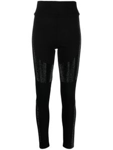 Philipp Plein legging à taille haute - Noir