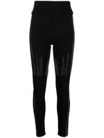 Philipp Plein legging à taille haute - Noir - thumbnail